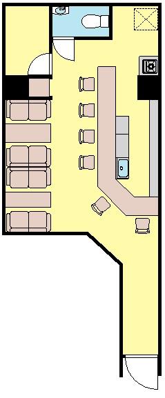 深井レインボービル 5階北側