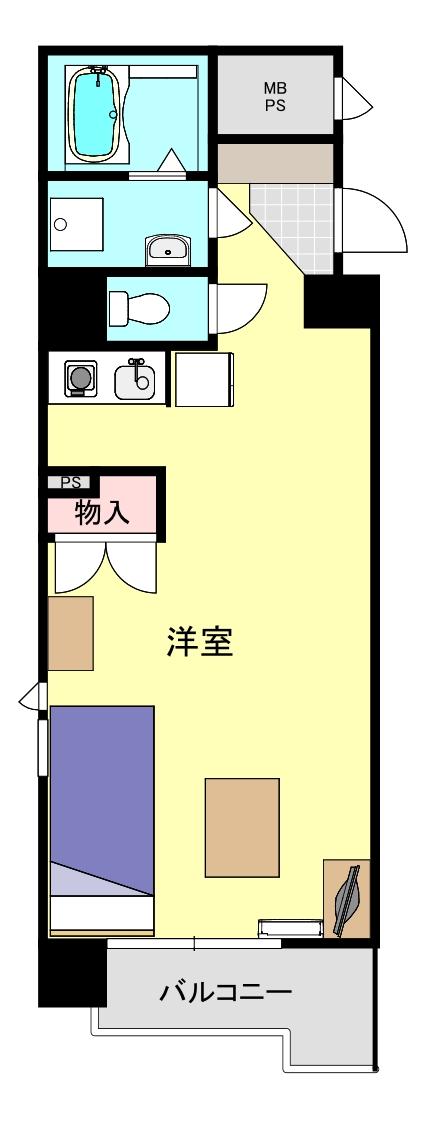 グラン・ピア西道頓 1103号